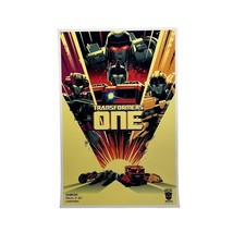Transformers One Limited Edition Poster Print 2024 Screening Exclusive 12x18 picture