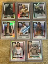 2026 Topps Chrome Star Wars National NSCC Exclusive 8 Card Lot Iconic Characters picture