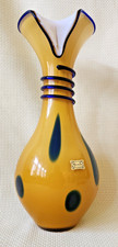 Egermann Czech Republic Art Glass Vase 13