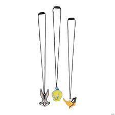Looney Tunes Charm Necklaces - Bugs Bunny, Tweety, Daffy Duck picture