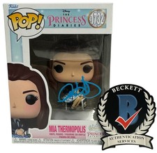 Anne Hathaway Signed Autograph The Princess Diaries Funko Pop 1732 Beckett Bas picture