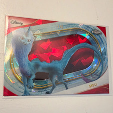 Topps 2025 Topps Chrome Sapphire Disney Sisu #193 Serial Numbered 🔴 1/5 Card picture