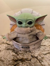 Mattel Star Wars Mandalorian The Child Baby Yoda Grogu Plush Toy Doll 11” NIB picture