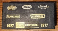 NOS 1977 Sears Craftsman 50th Anniversary Vintage Stockman Pocket Knife & Box picture