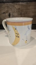 Vintage Hartstone Pottery Moon and Stars Starbucks Barista Paint Coffee Cup Mug picture