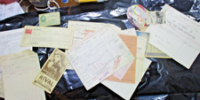 Vintage Antique Paper Lot Receipts Bills of Lading Chicago Dept. Public Works picture