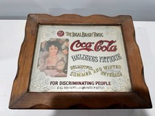 Vintage 1994 Coca-Cola Wooden Jewelry Trinket Box picture
