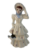 Florence Ceramics Emily Pocket Vase Figurine Vintage Pasadena California picture