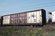 SS ORIG SLIDE MR McCLOUD RIVER RR REBUILT ALL DOOR BOXCAR #1696 IN 1987 picture
