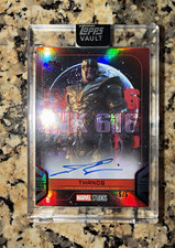 Topps 2026 Marvel Vault Avengers Endgame Thanos INK-616 Josh Brolin Auto 5/5 picture