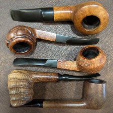Edward's Pipes - Algerian Briar Estate Pipe Collection -LOT of 5- Vintage Estate picture