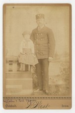 Mailman Postman 1880 US Postal Service Mail Carrier Post Office Photo Odebolt IA picture