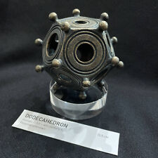 Roman dodecahedron - 10.5 cm - museum-grade replica, with lucite stand picture