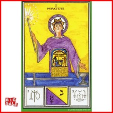 Tarot of Ceremonial Magick: A Pictorial Synthesis of Three Great Pillar 10.3*6cm picture