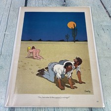 1982 Sexy Adult Cartoon Mirage Vintage Print Ad/Poster Pinup Art Magazine Page picture