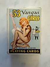 vintage Alberto Vargas 53 pin-up playing cards 52 + 2 jokers Excellent Condition picture