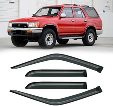 Rain Guards for 1990-1995 Toyota 4runner, Out-Channel Window Visor Shields Vent picture
