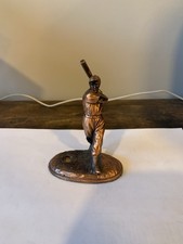 Vintage 1950 Baseball Player Figure Pipe Rest SpoonRest Made in Japan MidCentury picture