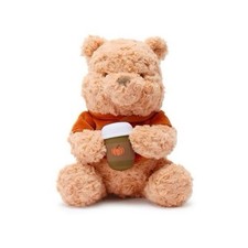 Disney Winnie the Pooh Fall Vibes Plush 10''  Pumpkin Spice Latte NEW 2026 picture