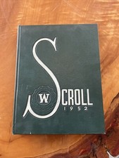 1952 Scroll Washington High School Milwaukee Yearbook picture