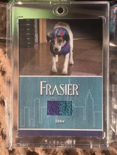 2026 Rittenhouse Frasier Eddie's Sweater Relic 2 color Card CR4 - Eddie the Dog picture