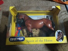 Retired Breyer PADRE #1433 w/ribbon BLM Mustang Stallion Spirit Mold New in Box picture