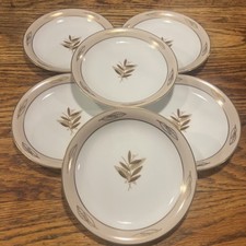 SET OF SIX Noritake Fontana 6” Bread & Butter Plates Pristine EXCELLENT picture