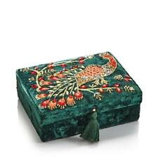 Shishi Green Peacock Jewelry Box picture