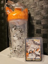 Ebiko Cat-Ear Gamersupps Shaker Cup w/Ebiko VCard Limited Edition NEW ~ SOLD OUT picture