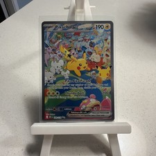 Pikachu ex 149/128 30th Celebration SIR Special Illustration Rare Day Time  picture