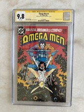 🔑 Omega Men (1983) #3 CGC SS 9.8 1st App Lobo Keith Giffen Signed & Sketched 🔑 picture