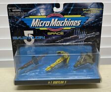 Micro Machines Space Babylon 5 Set #1  3-Vehicle Pack Galoob 1995 NIB picture