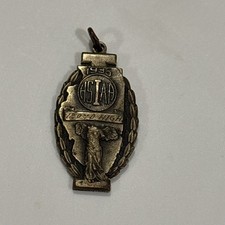 1936 IHSA Mattoon IL District Track Meet 120 Yard High Hurdles Robbins Medal picture