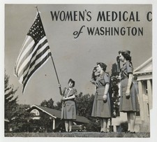 Women Of War 1942 WAC Female Medical Corps Washington D.C. WWII Photo J15223 picture