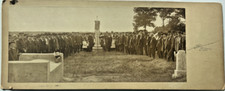 ST LOUIS MISSOURI 1906 Cabinet Card Photograph UNVEILING OF FATHERS MONUMENT 4F picture