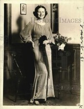 1937 Press Photo Martha Barkley Ryan in Morgantown, North Carolina - kfx26002 picture