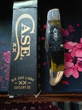 1985 Case XX 6165 SS Folding Hunter Green Bone 5 Dot w/ Box Unused picture