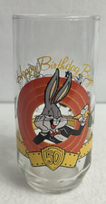 Happy Birthday Bugs Bunny Glass 50th Anniversary Warner Bros Looney Tunes picture