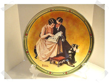 Norman Rockwell Collectible Plates/ 1985/Single picture