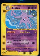Pokemon AQUAPOLIS - #H9/H32 Espeon - Holo - ENG - Heavily Played+ picture