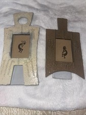 Kokopelli Southwest Native American Style  Picture frames Set Of 2 picture