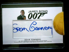 🏆VERY RARE JAMES BOND SEAN CONNERY OFFICIAL AUTOGRAPH CARD Ian Fleming🟢 picture
