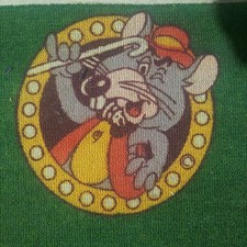 vintage 1980's Chuck E cheese carpet  picture