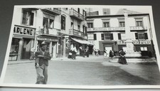 ANTIQUE PHOTO MADEIRA  Portugal Funchal 1937 STREET SHOPS SCENE picture