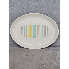Vintage Vernon Ware Metlox Tick Tock Platter 13.5