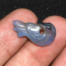 Genuine Ancient Roman Agate Stone Bead in form of a Dove C. 1st - 2nd Century AD picture
