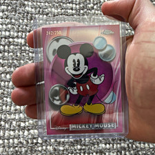 Topps 2023 Topps Chrome Disney 100 Mickey Mouse #50 Serial Numbered /250 picture