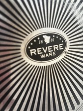 HTF Large Vintage Revere Ware 12” Skillet Frying Pan NonStick Alum Spiral Bottom picture