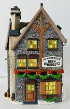 Vintage Dept 56 Kingsford’s Brew House Dickens Christmas Village Lighted House picture