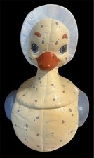 Vintage Alberta’s Molds Mother Goose Cookie Jar Cottagecore Grandmacore picture